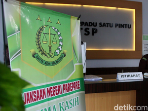Kawal Tahanan dari Rutan-Kejaksaan, Pengawal Kejari Parepare Positif COVID-19