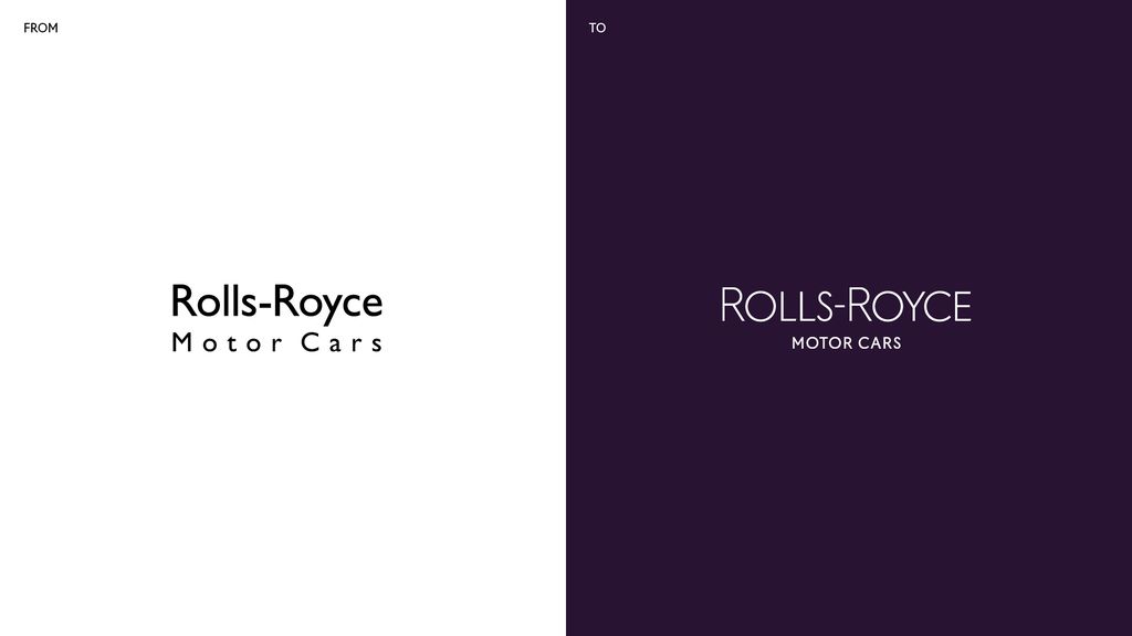 Logo baru Rolls-Royce