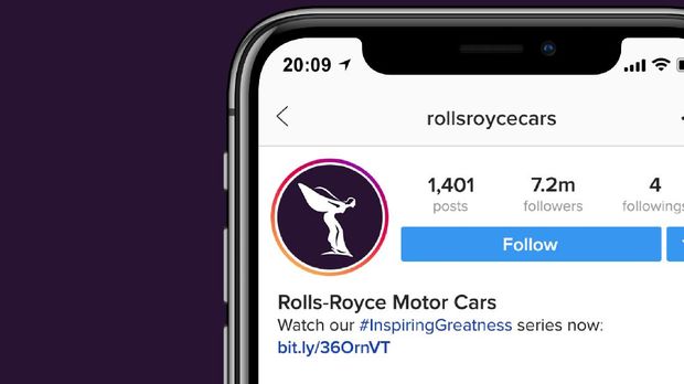 Logo baru Rolls-Royce
