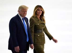 Hasil Tes Keluar, Trump dan Melania Positif Corona