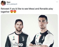 Meme Messi Ronaldo