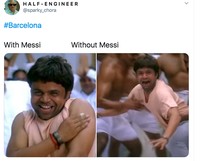 Meme Messi Ronaldo