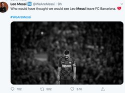 Meme Messi Tinggalkan Barcelona, Ronaldo Dibawa-bawa