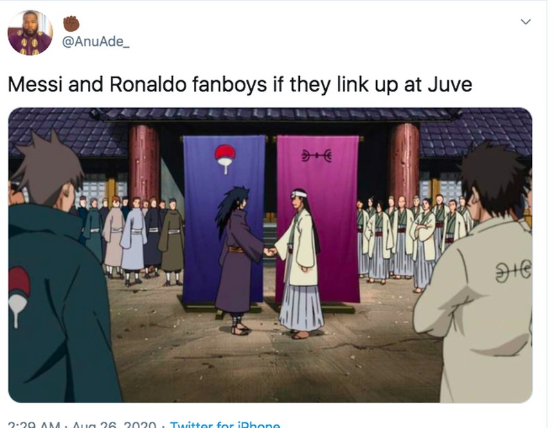 Meme Messi Ronaldo