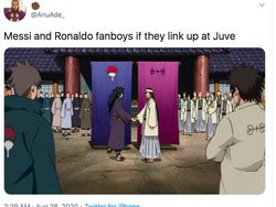 Meme Messi Tinggalkan Barcelona, Ronaldo Dibawa-bawa