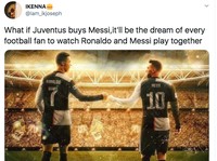 Meme Messi Ronaldo