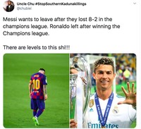Meme Messi Ronaldo