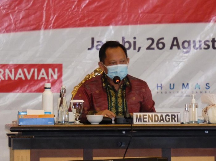 Mendagri Tito Karnavian di Jambi (Ferdi-detikcom)