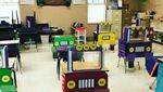 Penampakan Ruangan Kelas yang Fun Saat Pandemi