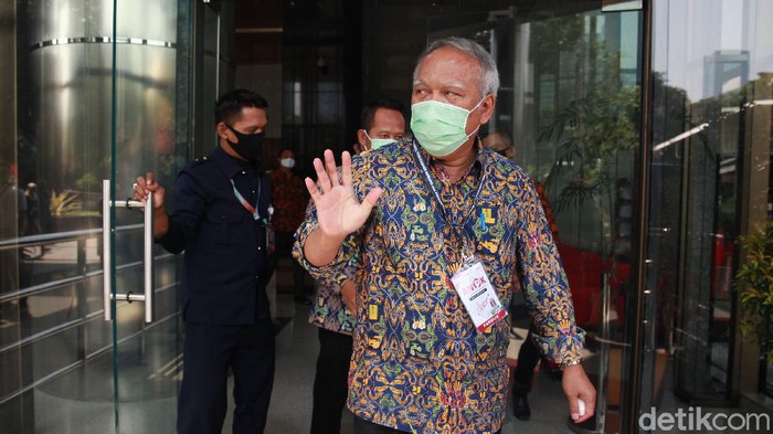 Para menteri dan sejumlah kepala daerah menghadiri Aksi Nasional Pencegahan Korupsi (ANPK) di Gedung KPK, Jakarta, Rabu (26/8/2020). Tampak hadir seperti Kepala Staf Kepresidenan Moeldoko, Menteri Agraria Sofyan Djalil, Menteri PAN-RB Tjahjo Kumolo, Menteri PUPR Basuki Hadimuljono, Gubernur DIY Sultan HB X dan Gubernur Sulsel Nurdin Abdullah. Presiden dan Wapres menghadiri acara ini secara daring. Salah satu acara ANPK tersebut yakni paparan capaian aksi dalam program Strategi Nasional Pencegahan Korupsi (Stranas PK).
