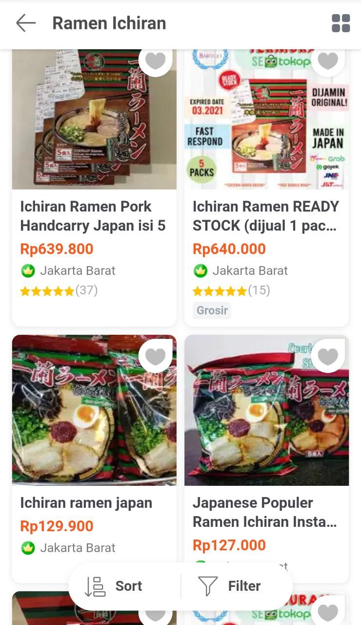 mie instan 400 ribu