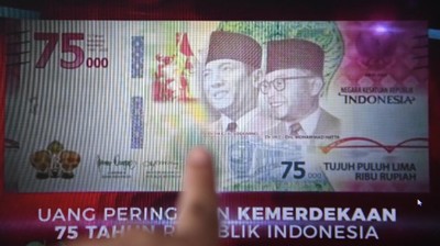Teknologi Canggih Ini Bikin Uang Rp 75 Ribu Sulit Dipalsukan