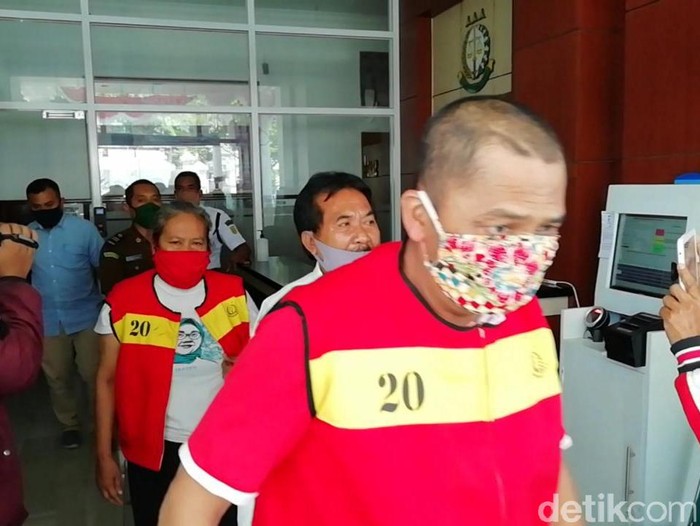 Pasutri di Sragen ditahan gegara dugaan suap penerimaan perangkat desa, Rabu (26/8/2020).