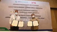 PT Bahana Pembinaan Usaha Indonesia (Persero) sebagai Holding Perasuransian dan Penjaminan yang dikenal sebagai Indonesia Financial Group (IFG) dan BPJS Kesehatan  dengan  semangat melakukan kerja sama dalam rangka kolaborasi untuk terciptanya integrasi yang bermanfaat.