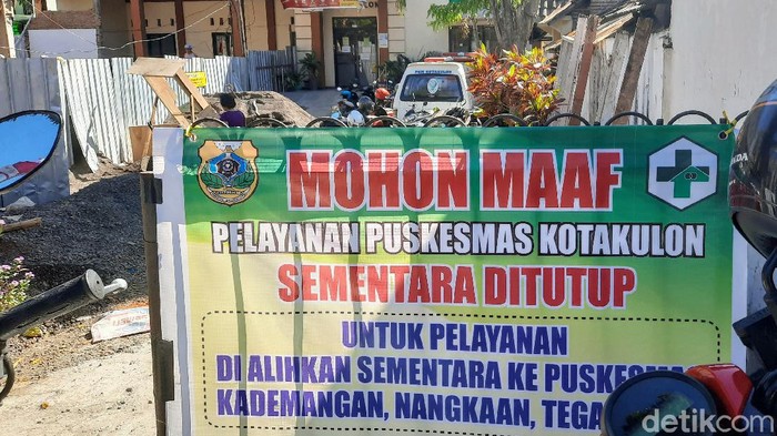 puskesmas kotakulon ditutup