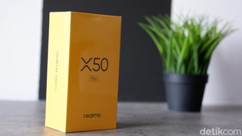 Inilah Realme X50 Pro 5G. Foto: Adi Fida Rahman/detikINET