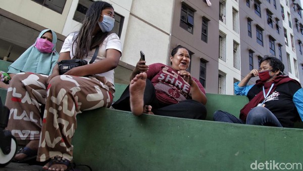 Aktivitas New Normal Rusun Rorotan di Masa Akhir PSBB Jakarta