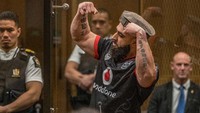 Selama sidang vonis yang berlangsung empat hari, 90 orang yang selamat dan anggota keluarga menceritakan kengerian serangan dan trauma yang terus mereka rasakan. John Kirk-Anderson - Pool/Getty Images.