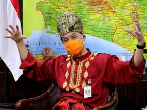 Ganjar Klaim Sudah Tidak Ada Zona Merah COVID-19 di Jateng
