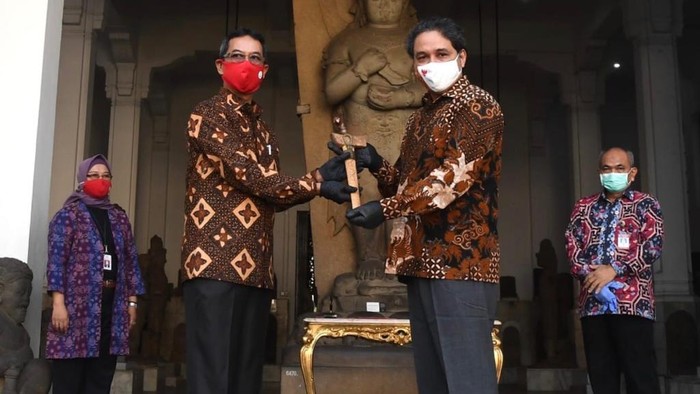 Istana Serahkan Keris Pusaka ke Museum Nasional Indonesia