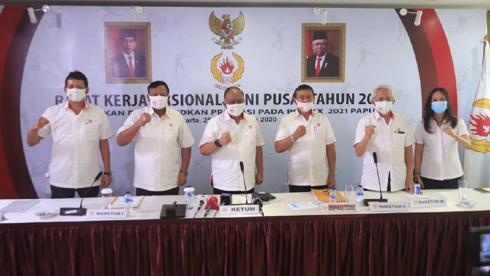 KONI Pusat selesai menggelar rakernas.
