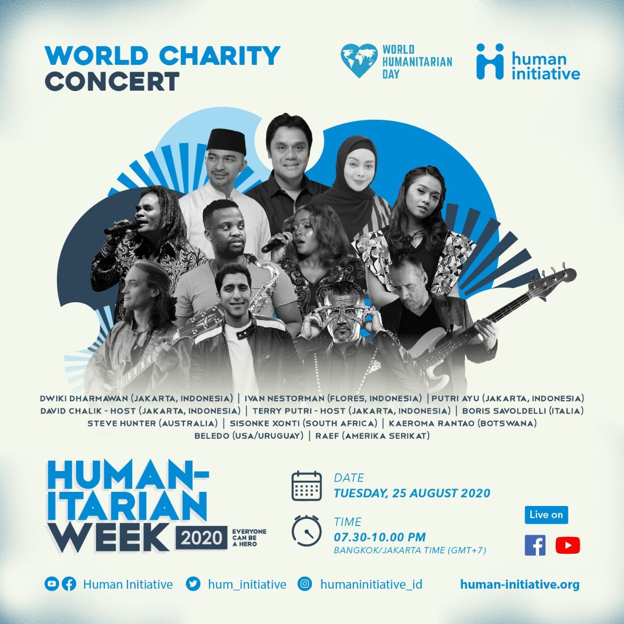Konser amal Dwiki Dharmawan