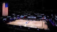 Selain dari NBA, laga sepakbola di Major League Soccer juga melakukan aksi protes terkait penembakan Jacob Blake. Tim milik David Beckham, Inter Miami vs Atalanta United gagal digelar karena pemain menolak bertanding. Aksi boikot juga terjadi di laga Womens NBA dan Major League Baseball (MLB). AP Photo/Kevin C. Cox  