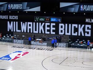Foto: Laga Playoff NBA Diboikot Buntut Penembakan Jacob Blake