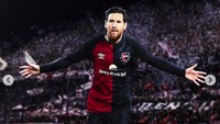 Netizen bikin heboh dengan mengedit Lionel Messi berseragam klub lain, bukan lagi Barcelona.