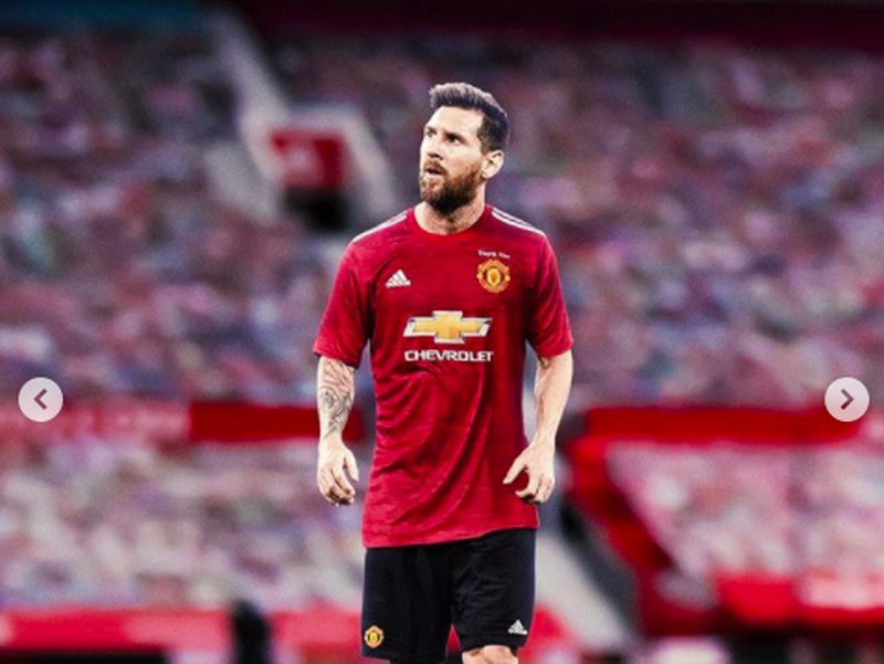 Netizen bikin heboh dengan mengedit Lionel Messi berseragam klub lain, bukan lagi Barcelona.
