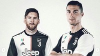 Netizen bikin heboh dengan mengedit Lionel Messi berseragam klub lain, bukan lagi Barcelona.