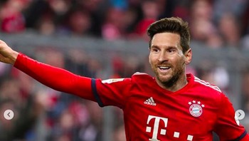 Jika Messi bergabung ke Bayern Munich, gimana ya rasanya? Foto: Istimewa