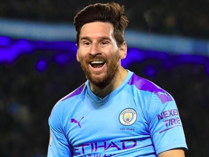 Netizen bikin heboh dengan mengedit Lionel Messi berseragam klub lain, bukan lagi Barcelona.