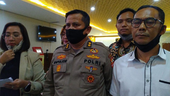 Mantan Kadiv Hubungan Internasional Irjen Napoleon Bonaparte di Bareskrim