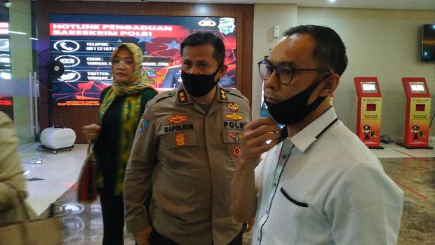 Mantan Kadiv Hubungan Internasional Irjen Napoleon Bonaparte di Bareskrim