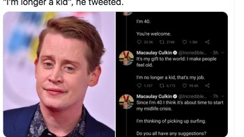 Wah, bocah kecil itu ternyata sudah tua, teriak netizen ini. Foto: Twitter