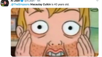Oh tidak, Macaulay Culkin sudah tua. Foto: Twitter