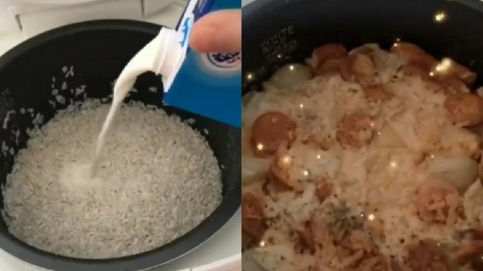 Resep Nasi Campur Susu