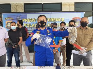 2 Bajak Laut Ditangkap Usai Rampok Ratusan Juta-Emas di Perairan Sumsel