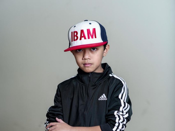 Rapper cilik Ibam