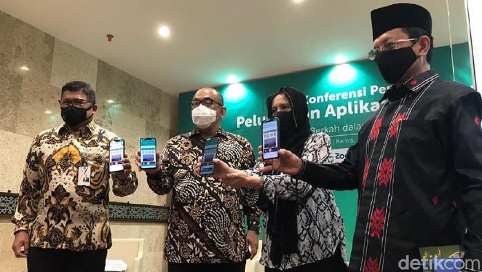 Suasana peluncuran aplikasi E-Istiqlal