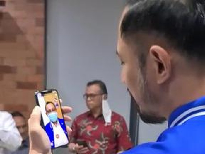 AHY video call dengan Akhyar (dok. Istimewa)