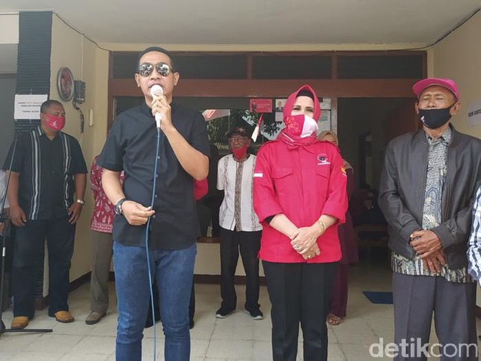 Anak Walkot, Aji Setyawan maju Pilkada Magelang lewat PDIP, Jumat (28/8/2020).