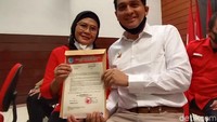 Lucky Hakim mencalonkan diri untuk maju ke Pemilihan Bupati Indramayu pada 2020 sebagai Wakil Bupati. Wisma Putra/detikFoto