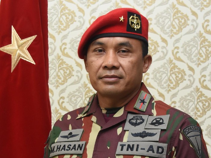 Brigjen Moh Hasan, Brigjen Moh Hasan saat bersama Jokowi, Brigjen Moh Hasan saat Dangrup A Paspampres