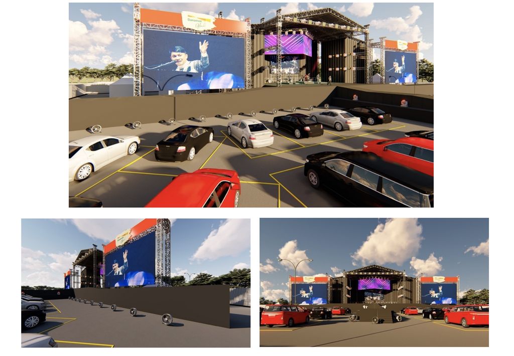 drive in concert, konser drive in, new live experience