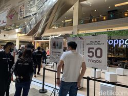 Suasana Penjualan Galaxy Note 20 Offline di Tengah Pandemi