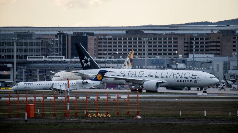 Maskapai United Airlines Thomas Lohnes/Getty Images