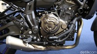 Selanjutnya dikatakan Yamaha MT-07 memiliki bobot ringan, berkat pemilihan rangka bertipe tubular. 