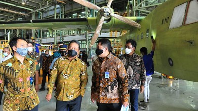 Kunjungi PT DI, Wamenhan Dorong Industri Pertahanan Dalam Negeri
